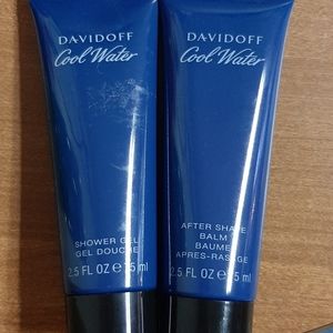 Davidoff cool water shower gel & after shave balm